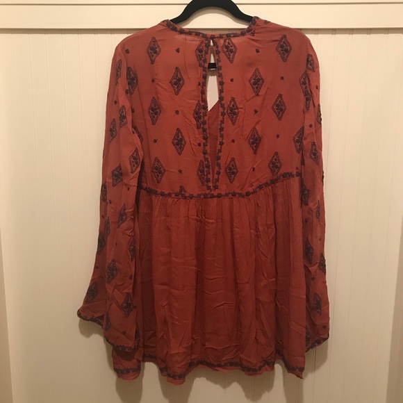 [free people] diamond embroidered dress - Picture 5 of 7